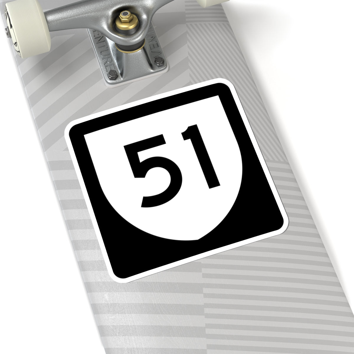 PR urban primary 51 (Puerto Rico) (Road Sign) STICKER Vinyl Kiss-Cut Decal