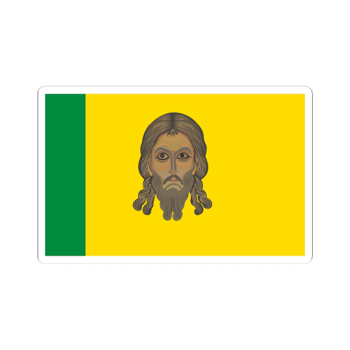 Flag of Penza Oblast 2002-2022 (Russia) STICKER Vinyl Kiss-Cut Decal