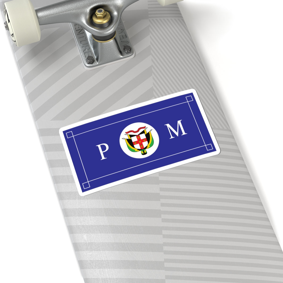 Flag of the Prime Minister of Jamaica (Jamaica) STICKER Vinyl Kiss-Cut Decal