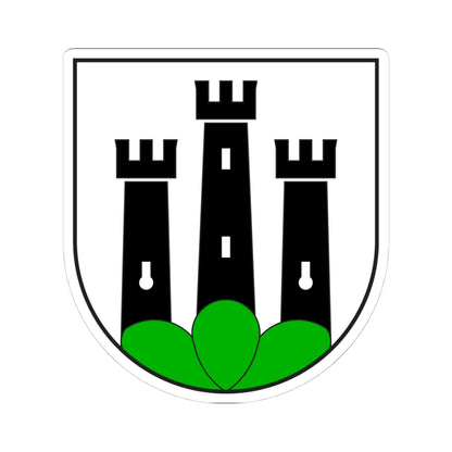 Susch wappen (Switzerland) (Coat of Arms) STICKER Vinyl Kiss-Cut Decal