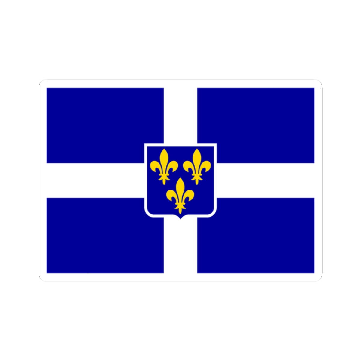 Merchant Flag of France Pre-1790 (France) STICKER Vinyl Kiss-Cut Decal