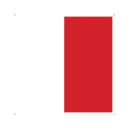 Flag of the Bishop of Sion (Switzerland) STICKER Vinyl Kiss-Cut Decal