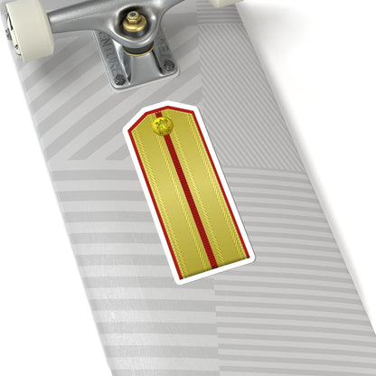 Bulgaria Army OR 9 (Bulgaria) (Military Rank) STICKER Vinyl Kiss-Cut Decal