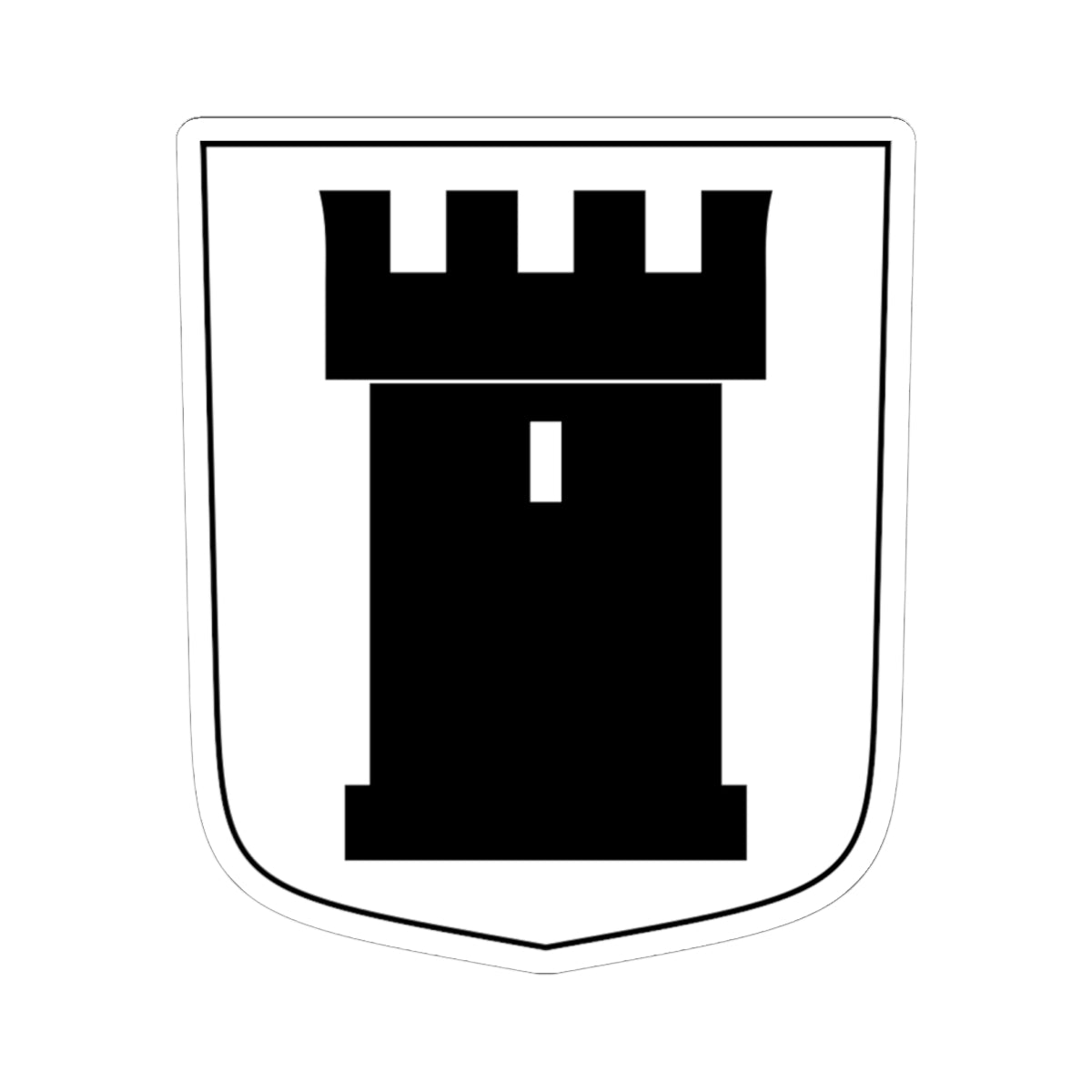 Saillon-blazon (Switzerland) (Coat of Arms) STICKER Vinyl Kiss-Cut Decal