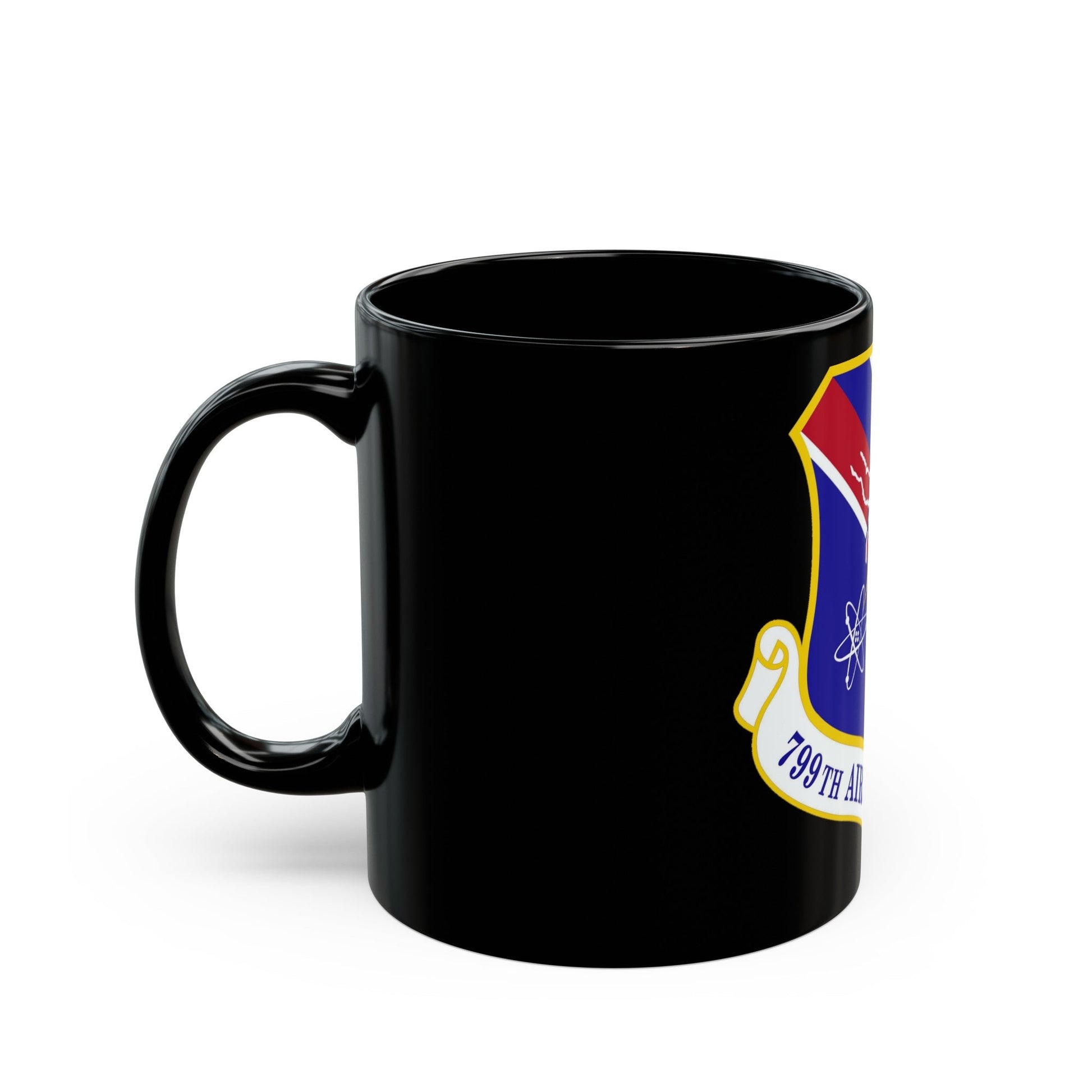 799th Air Base Group (U.S. Air Force) Black Coffee Mug-The Sticker Space