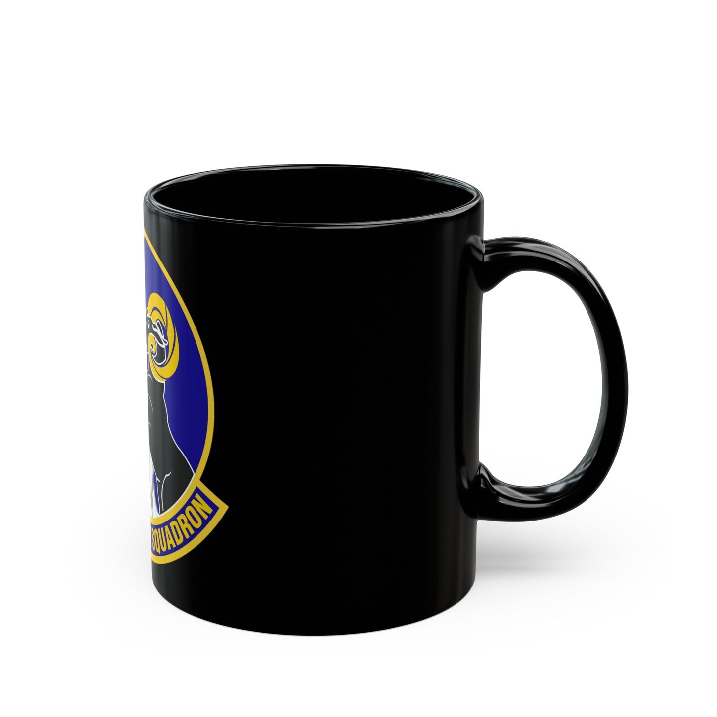 799th Air Base Squadron (U.S. Air Force) Black Coffee Mug-The Sticker Space