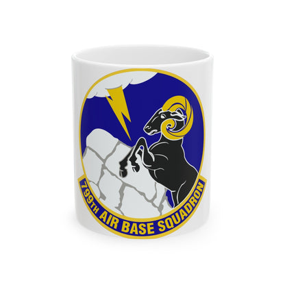 799th Air Base Squadron (U.S. Air Force) White Coffee Mug-11oz-The Sticker Space