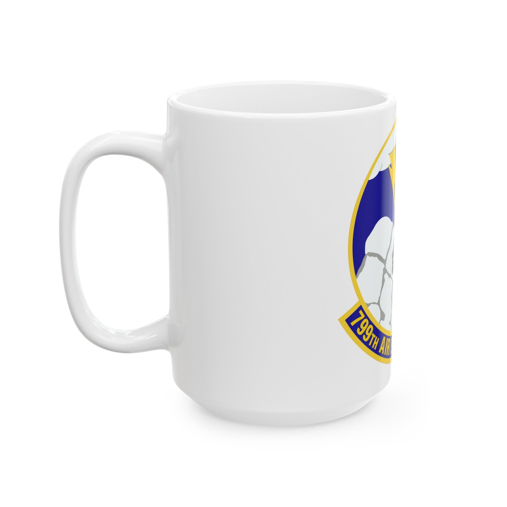 799th Air Base Squadron (U.S. Air Force) White Coffee Mug-The Sticker Space