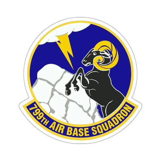 799th Air Base Squadron (U.S. Air Force) STICKER Vinyl Die-Cut Decal 6 Inch - The Sticker Space