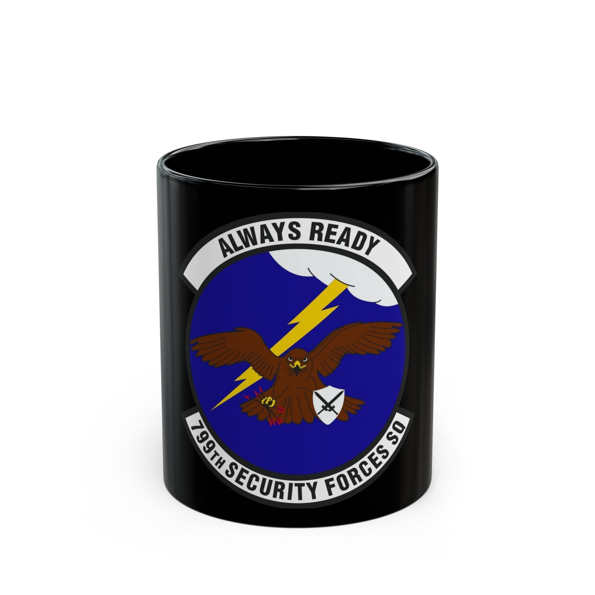 799th Security Forces Squadron (U.S. Air Force) Black Coffee Mug-11oz-The Sticker Space