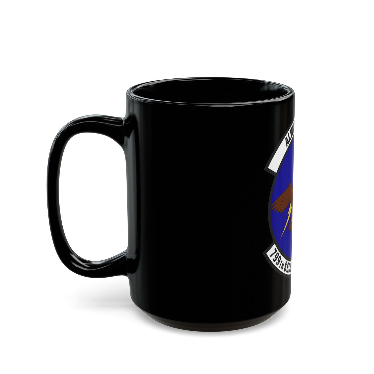 799th Security Forces Squadron (U.S. Air Force) Black Coffee Mug-The Sticker Space