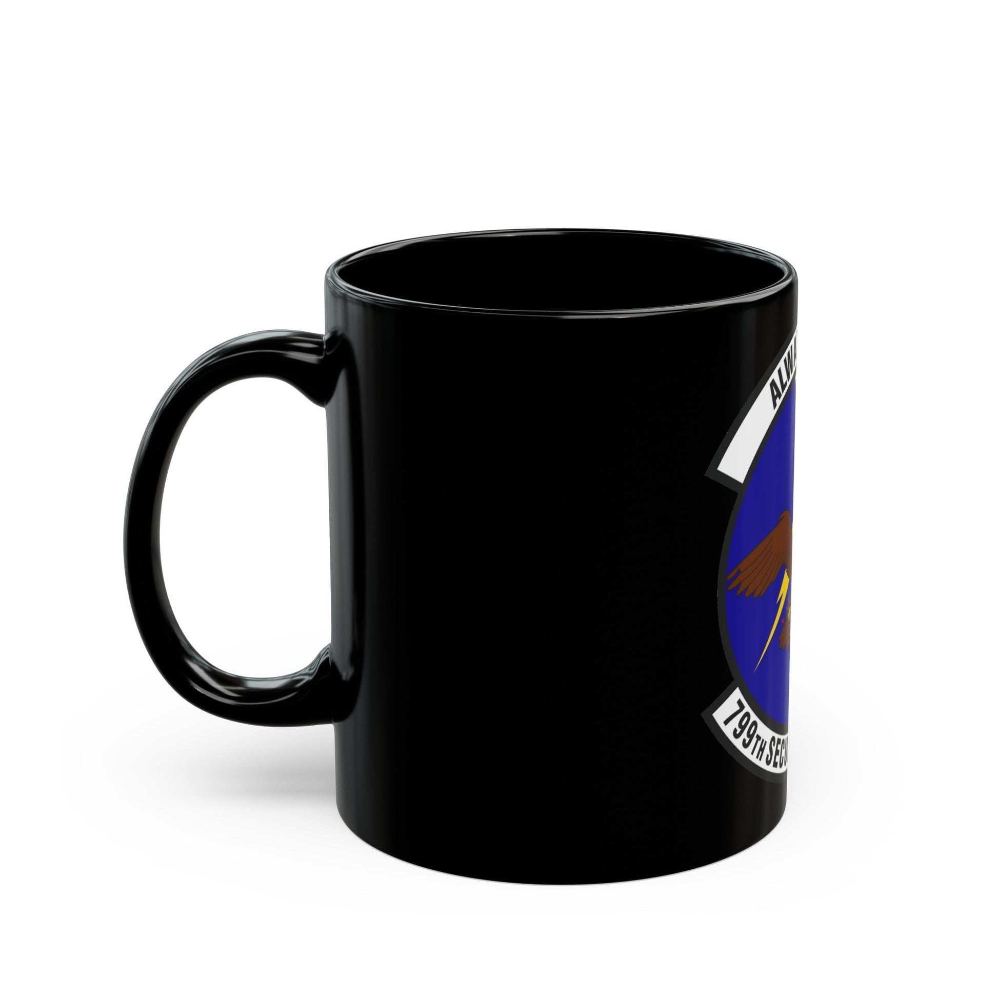 799th Security Forces Squadron (U.S. Air Force) Black Coffee Mug-The Sticker Space