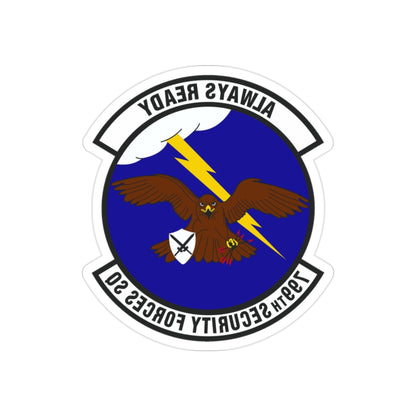 799th Security Forces Squadron (U.S. Air Force) REVERSE PRINT Transparent STICKER-2 Inch-The Sticker Space