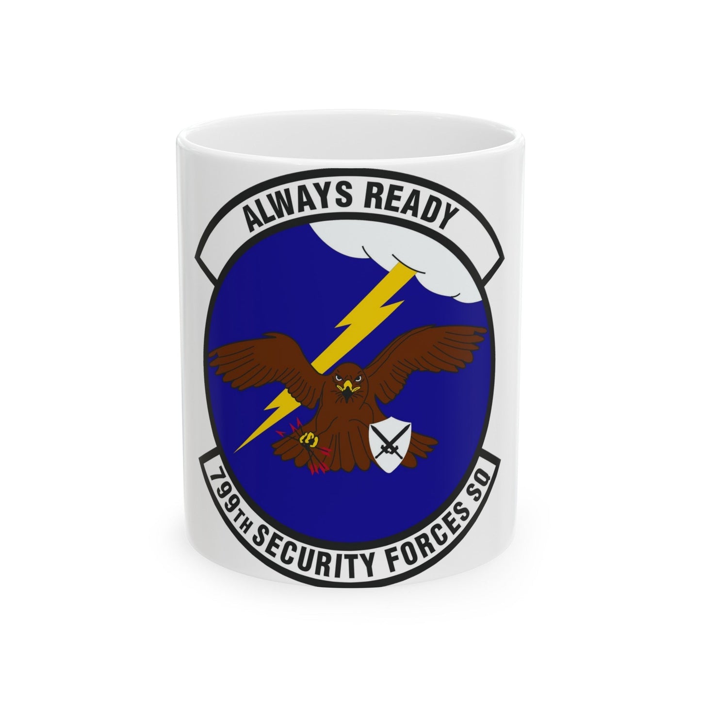 799th Security Forces Squadron (U.S. Air Force) White Coffee Mug-11oz-The Sticker Space