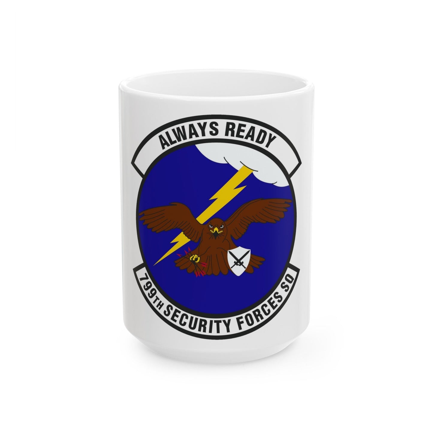 799th Security Forces Squadron (U.S. Air Force) White Coffee Mug-15oz-The Sticker Space