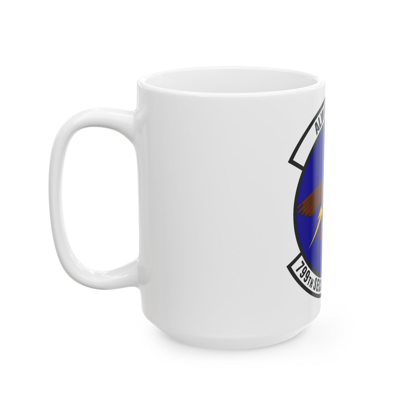 799th Security Forces Squadron (U.S. Air Force) White Coffee Mug-The Sticker Space