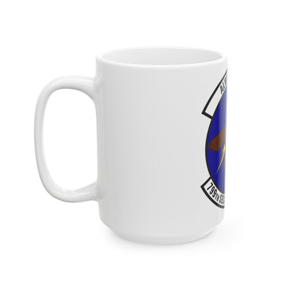 799th Security Forces Squadron (U.S. Air Force) White Coffee Mug-The Sticker Space