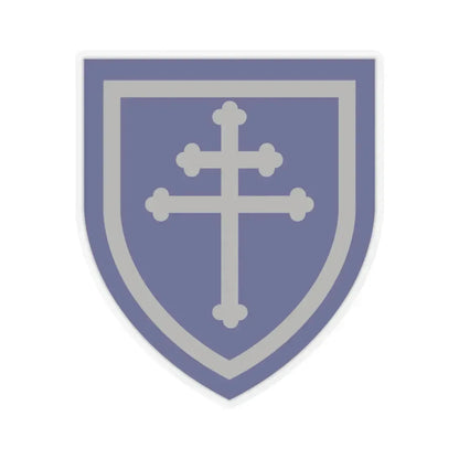 79th Infantry Division SSI (U.S. Army) STICKER Vinyl Kiss-Cut Decal 4 Inch Transparent - The Sticker Space