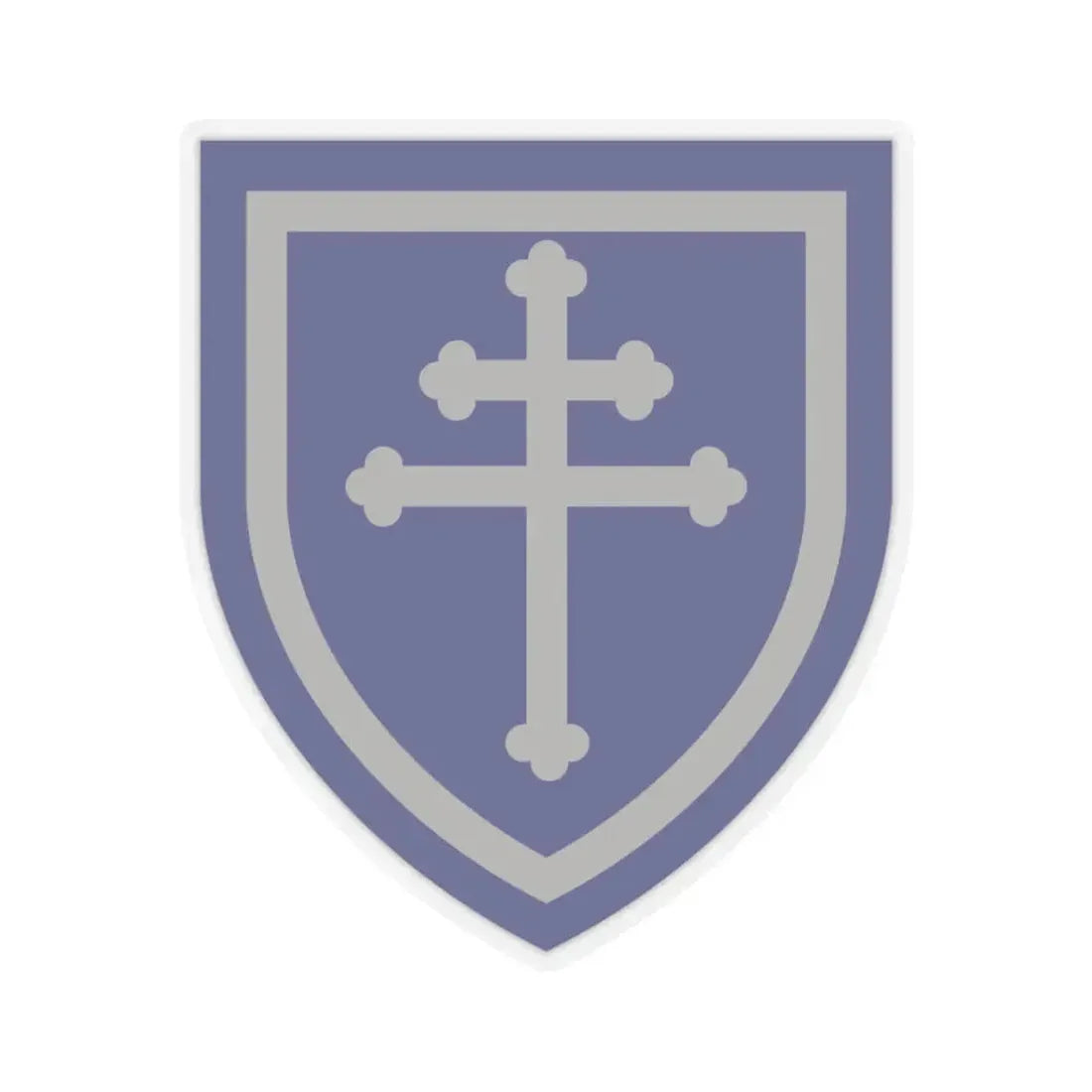 79th Infantry Division SSI (U.S. Army) STICKER Vinyl Kiss-Cut Decal 6 Inch Transparent - The Sticker Space