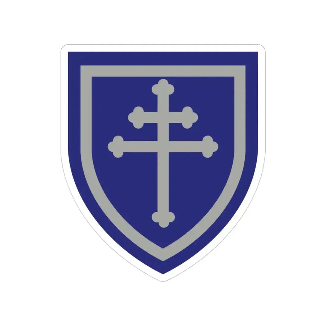 79th Infantry Division SSI (U.S. Army) Transparent STICKER Die-Cut Vinyl Decal 3 Inch - The Sticker Space