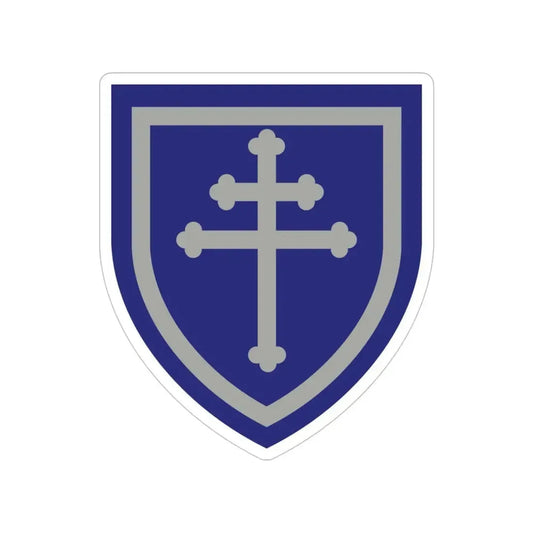 79th Infantry Division SSI (U.S. Army) Transparent STICKER Die-Cut Vinyl Decal 6 Inch - The Sticker Space