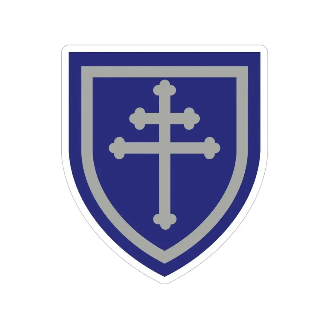 79th Infantry Division SSI (U.S. Army) Transparent STICKER Die-Cut Vinyl Decal - The Sticker Space