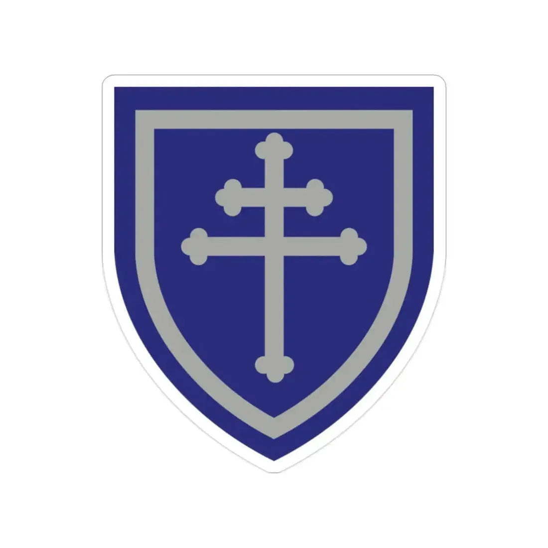 79th Infantry Division SSI (U.S. Army) Transparent STICKER Die-Cut Vinyl Decal - The Sticker Space