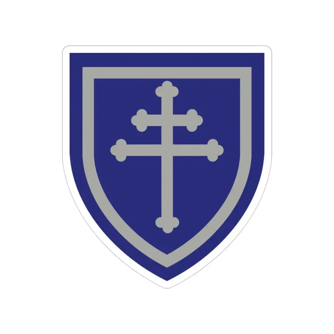 79th Infantry Division SSI (U.S. Army) Transparent STICKER Die-Cut Vinyl Decal - The Sticker Space
