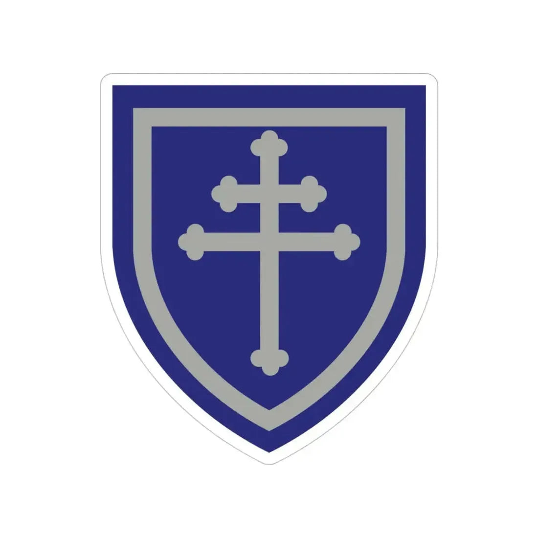 79th Infantry Division SSI (U.S. Army) Transparent STICKER Die-Cut Vinyl Decal - The Sticker Space