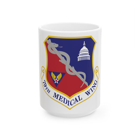 79th Medical Wing (U.S. Air Force) White Coffee Mug-15oz-The Sticker Space