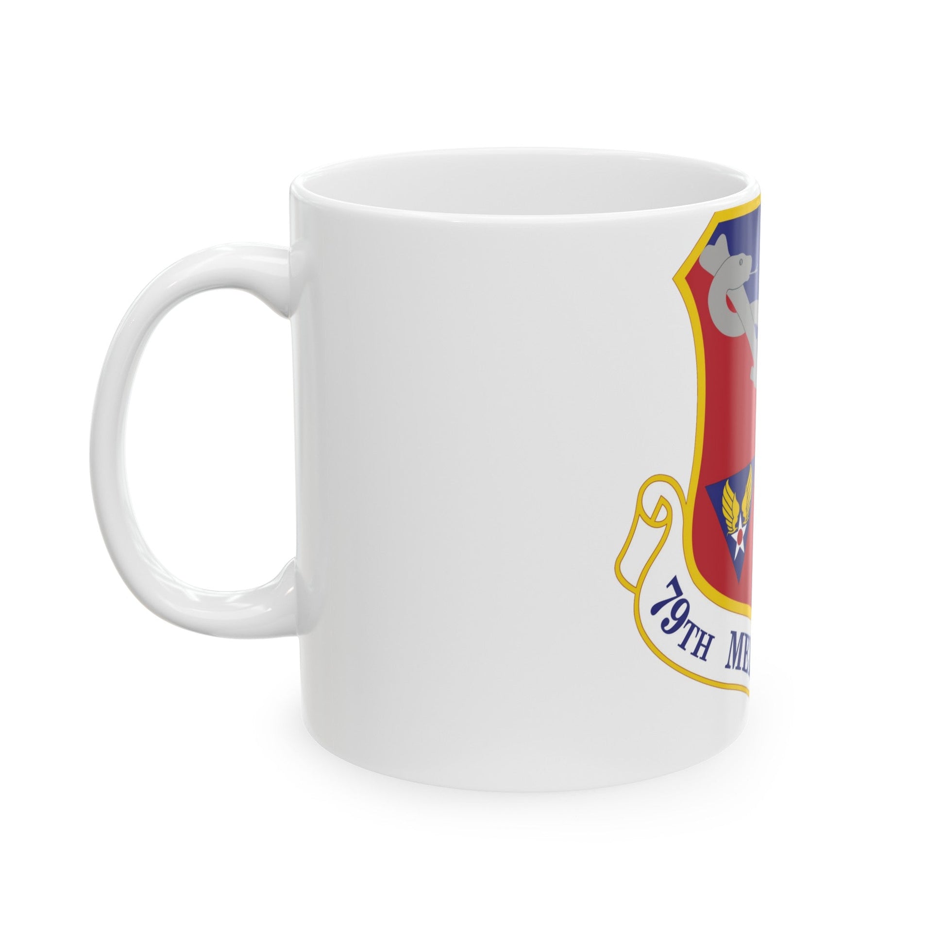 79th Medical Wing (U.S. Air Force) White Coffee Mug-The Sticker Space