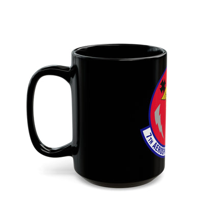 7th Aerospace Medicine Squadron (U.S. Air Force) Black Coffee Mug-The Sticker Space