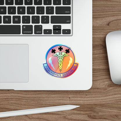 7th Aerospace Medicine Squadron (U.S. Air Force) Holographic STICKER Die-Cut Vinyl Decal-The Sticker Space