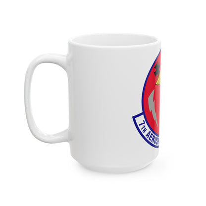 7th Aerospace Medicine Squadron (U.S. Air Force) White Coffee Mug-The Sticker Space