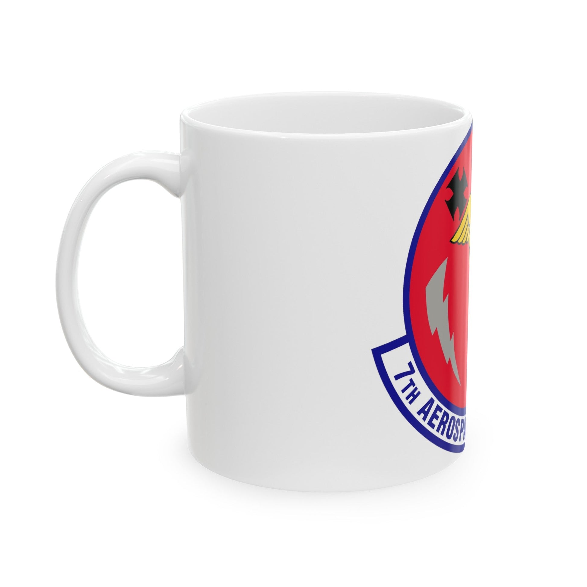 7th Aerospace Medicine Squadron (U.S. Air Force) White Coffee Mug-The Sticker Space