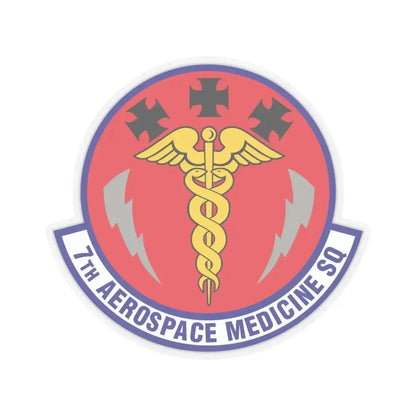 7th Aerospace Medicine Squadron (U.S. Air Force) STICKER Vinyl Kiss-Cut Decal 6 Inch Transparent - The Sticker Space