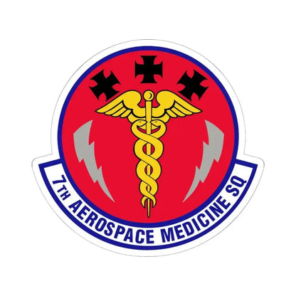 7th Aerospace Medicine Squadron (U.S. Air Force) STICKER Vinyl Kiss-Cut Decal 6 Inch White - The Sticker Space
