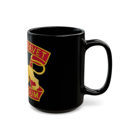 7th Air Defense Artillery Regiment (U.S. Army) Black Coffee Mug-The Sticker Space