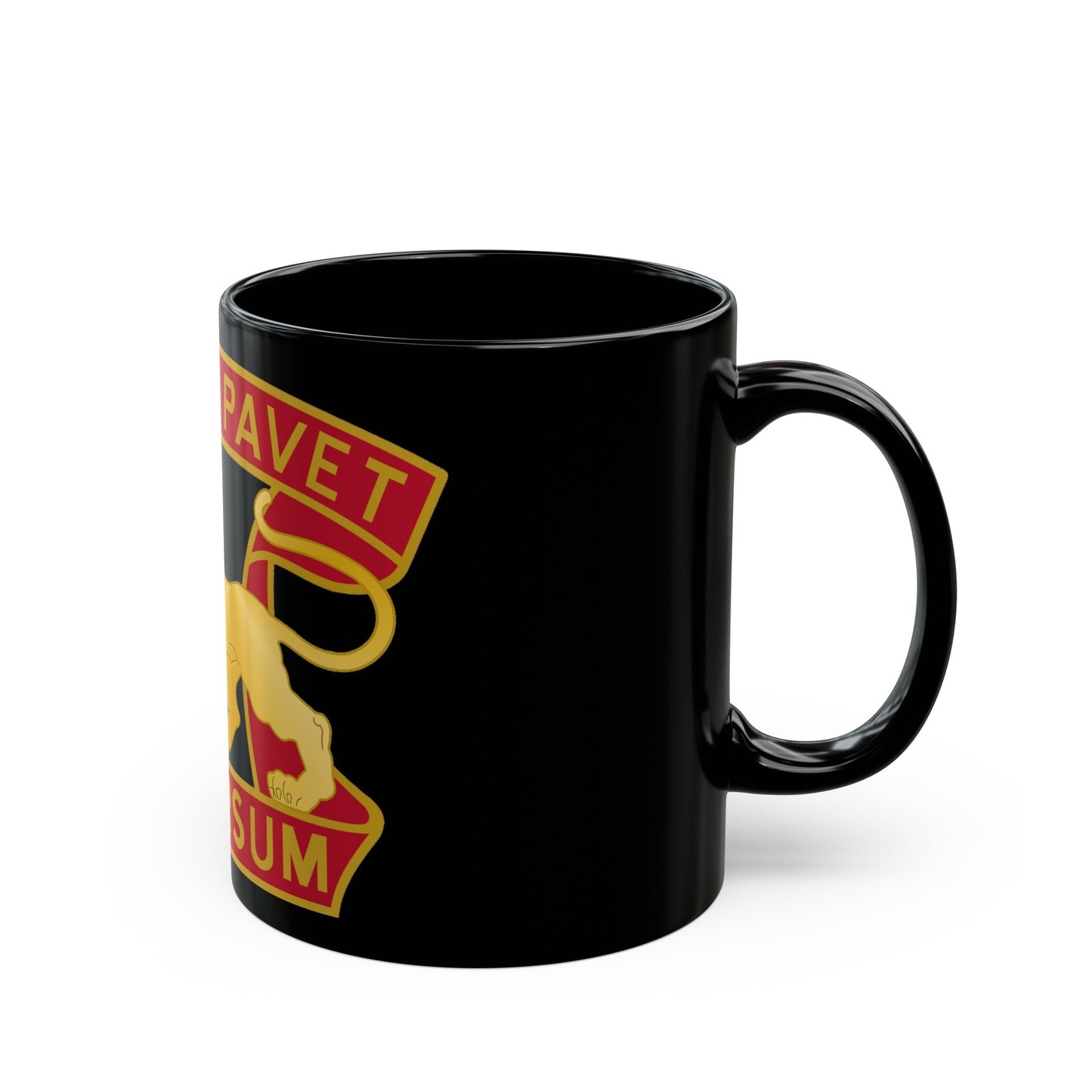 7th Air Defense Artillery Regiment (U.S. Army) Black Coffee Mug-The Sticker Space