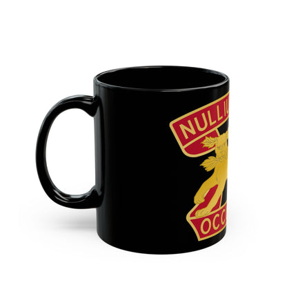 7th Air Defense Artillery Regiment (U.S. Army) Black Coffee Mug-The Sticker Space