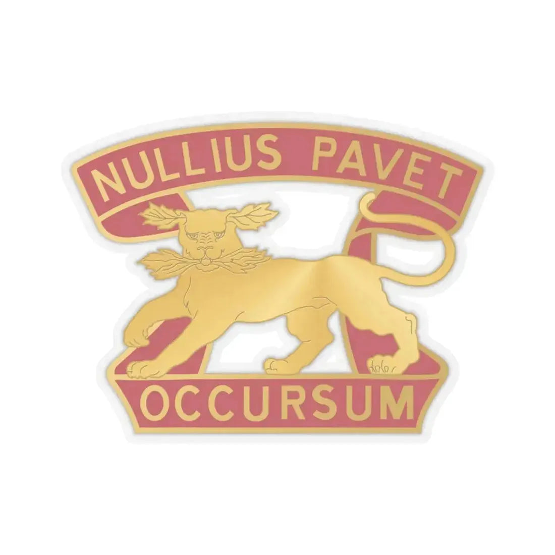 7th Air Defense Artillery Regiment (U.S. Army) STICKER Vinyl Kiss-Cut Decal 3 Inch Transparent - The Sticker Space