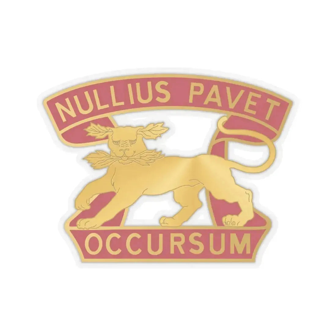 7th Air Defense Artillery Regiment (U.S. Army) STICKER Vinyl Kiss-Cut Decal 4 Inch Transparent - The Sticker Space