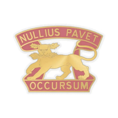 7th Air Defense Artillery Regiment (U.S. Army) STICKER Vinyl Kiss-Cut Decal 4 Inch Transparent - The Sticker Space