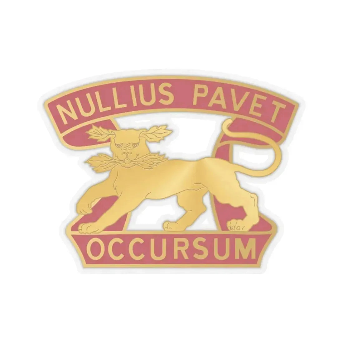 7th Air Defense Artillery Regiment (U.S. Army) STICKER Vinyl Kiss-Cut Decal 6 Inch Transparent - The Sticker Space