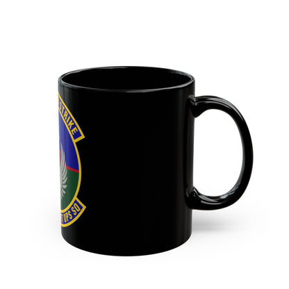 7th Air Support Operations Squadron (U.S. Air Force) Black Coffee Mug-The Sticker Space