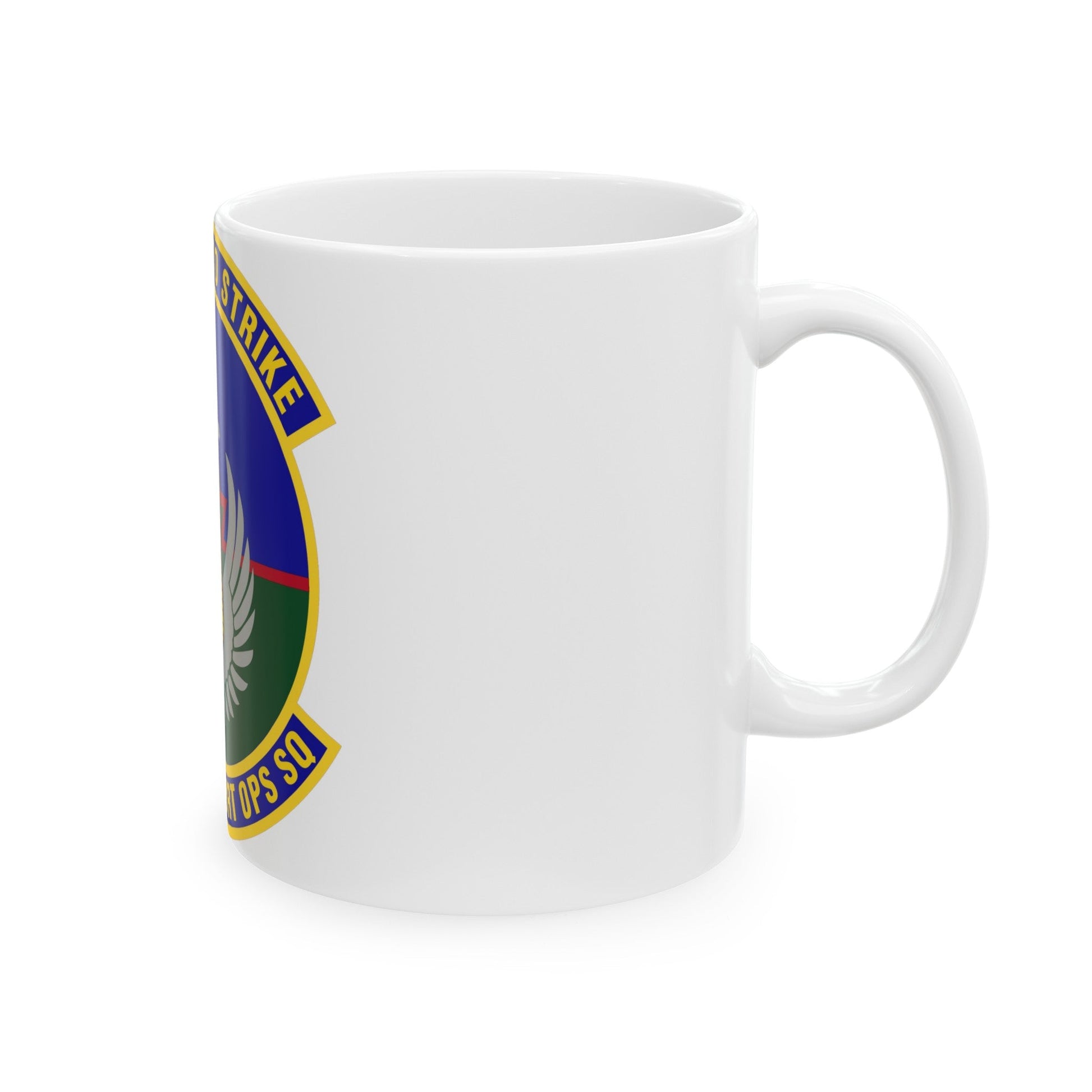 7th Air Support Operations Squadron (U.S. Air Force) White Coffee Mug-The Sticker Space