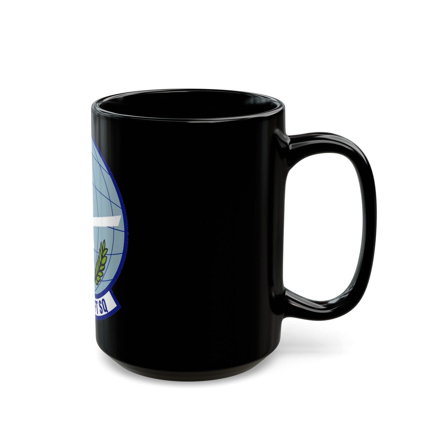 7th Airlift Squadron (U.S. Air Force) Black Coffee Mug-The Sticker Space