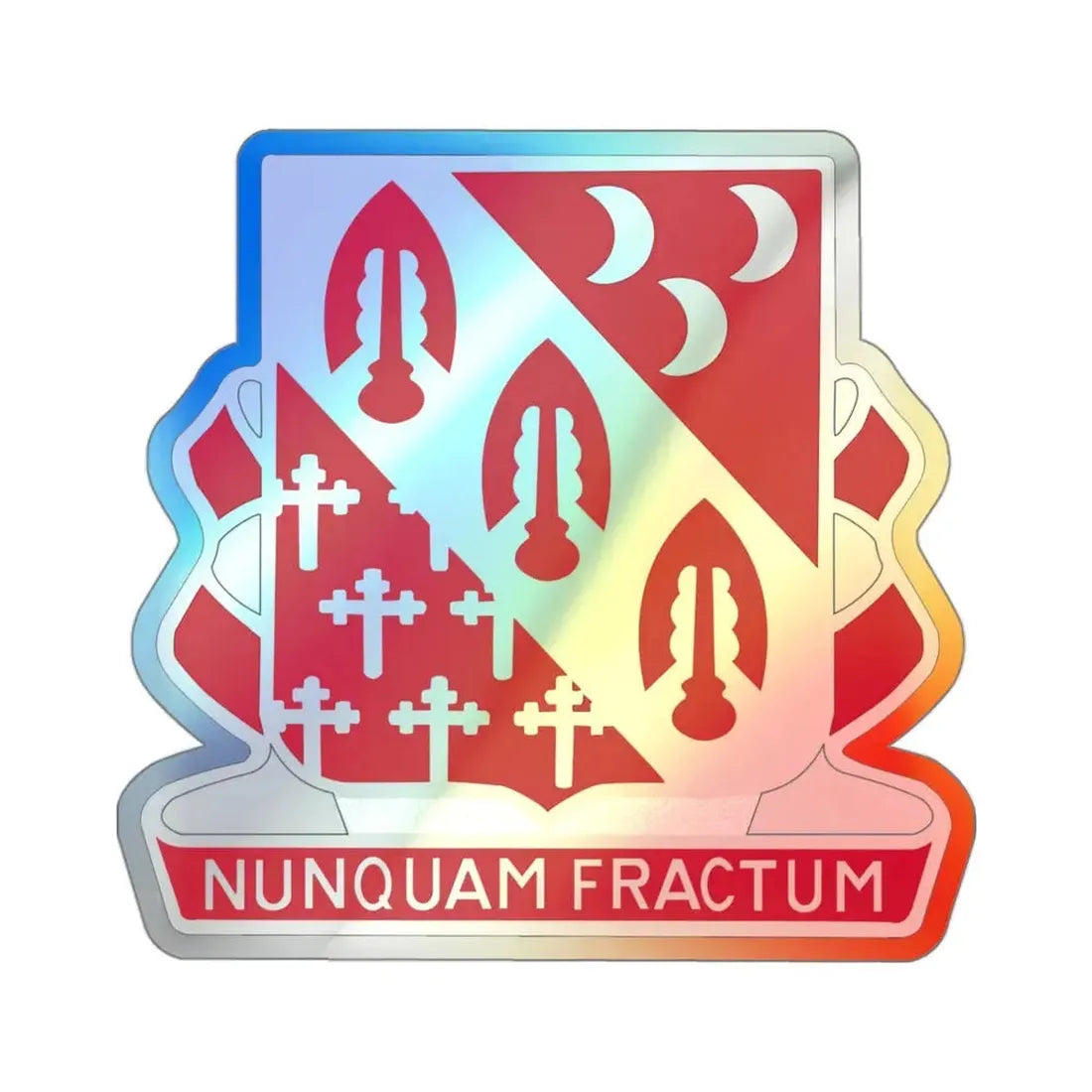 7th Artillery Regiment (U.S. Army) Holographic STICKER Die-Cut Vinyl Decal - The Sticker Space