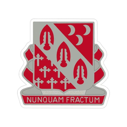 7th Artillery Regiment (U.S. Army) Transparent STICKER Die-Cut Vinyl Decal 4 Inch - The Sticker Space
