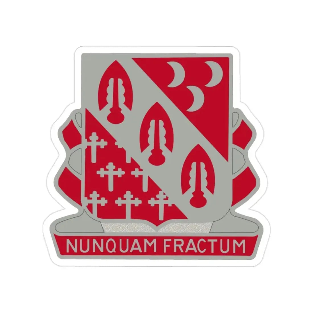 7th Artillery Regiment (U.S. Army) Transparent STICKER Die-Cut Vinyl Decal - The Sticker Space